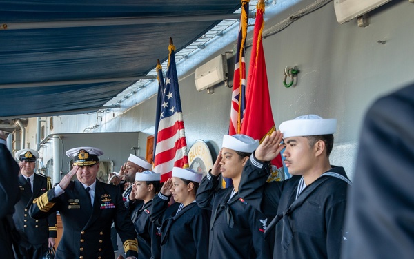 Australian Chief of Navy Visits Commander, 7th Fleet