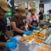 Blue Ridge Volunteers at Food Kitchen in Australia