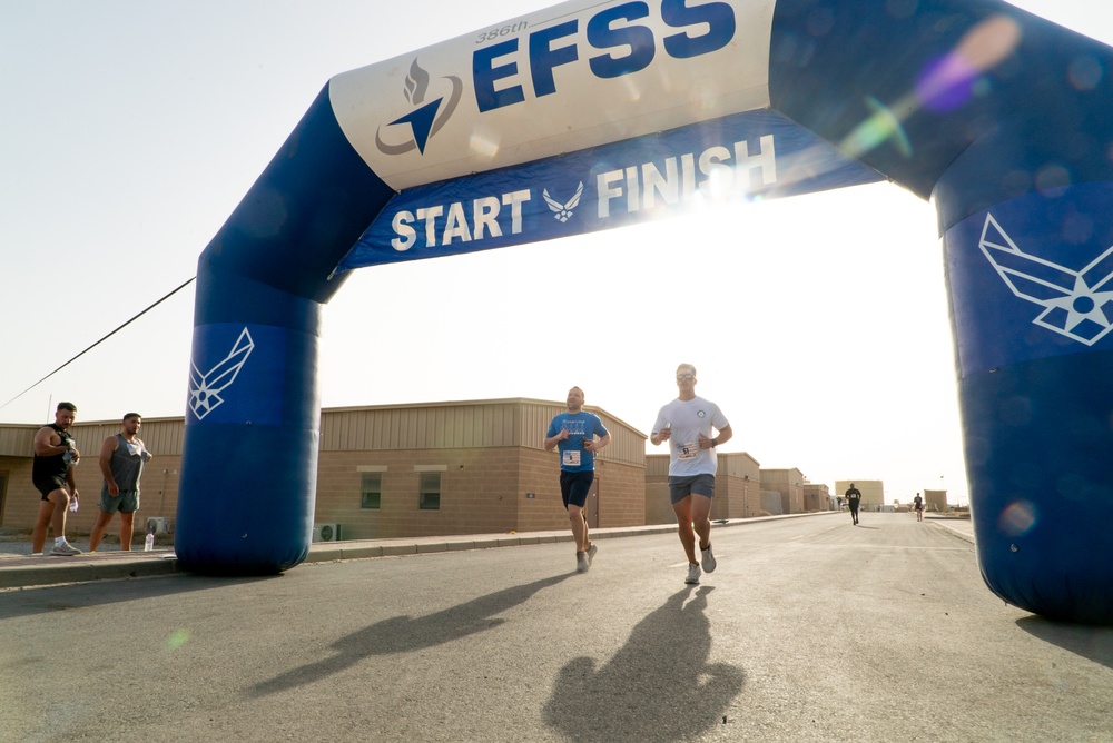 386th AEW: Memorial Day Port Dawg and EFSS run