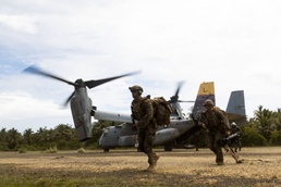 KAMANDAG 9: VMM-364 Inserts U.S. Marines and Philippine Marines during a simulated airfield seizure