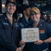 USS Benfold (DDG 65) holds awards quarters