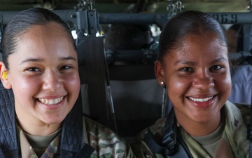 First-Term Soldiers Take Flight, Meet Leaders During PRNG Annual Training