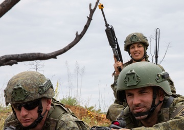 Immediate Response 25: Charlie Company 3/172 Infantry, Mountain and 3rd Infantry Regiment Kosovo conduct Indirect and Direct Fire Exercise.