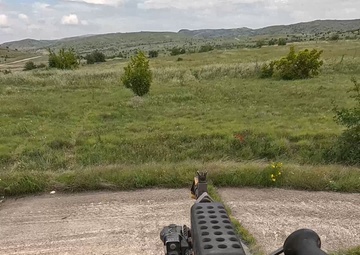 DEFENDER 25 CALFEX U.S. Army Delta Company 3rd Battalion in Northern Macedonia