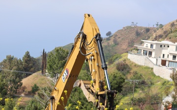 Debris removal in the canyons