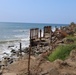 Debris removal along Pacific Coast Highway