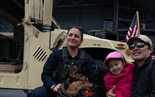Coast Guard K-9 team engages public and conducts sweeps at Fleet Week New York
