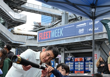 Fleet Week guests explore Coast Guard history through museum display
