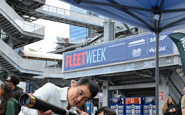 Fleet Week guests explore Coast Guard history through museum display