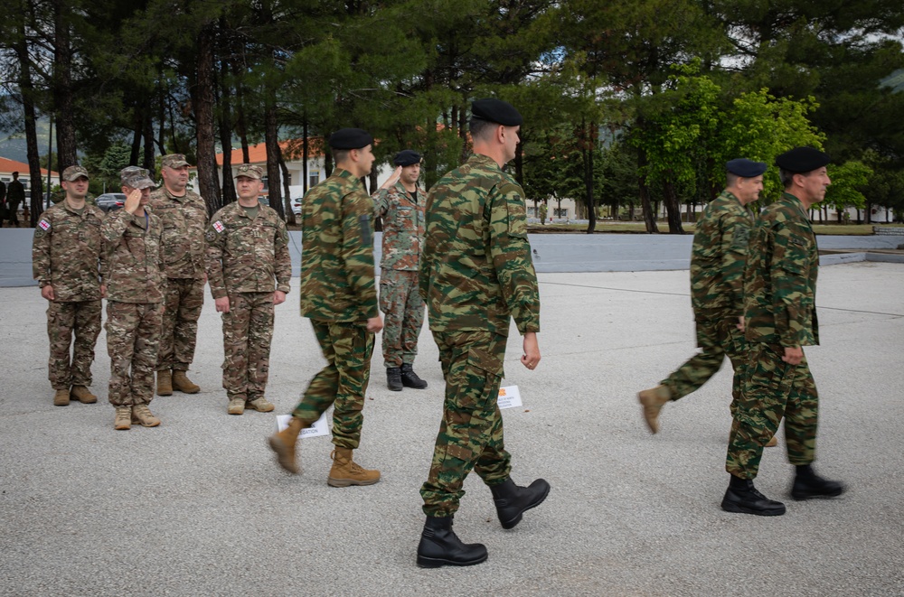 Hellenic Armed Forces welcome DEFENDER 25 participants