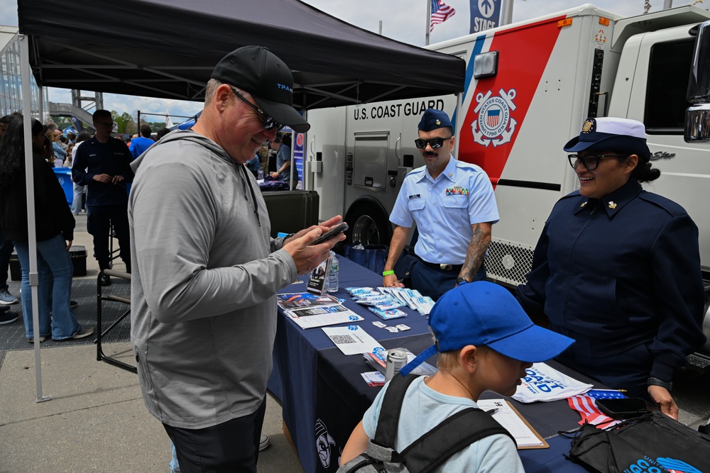 Coast Guard recruiters connect with community during Fleet Week New York