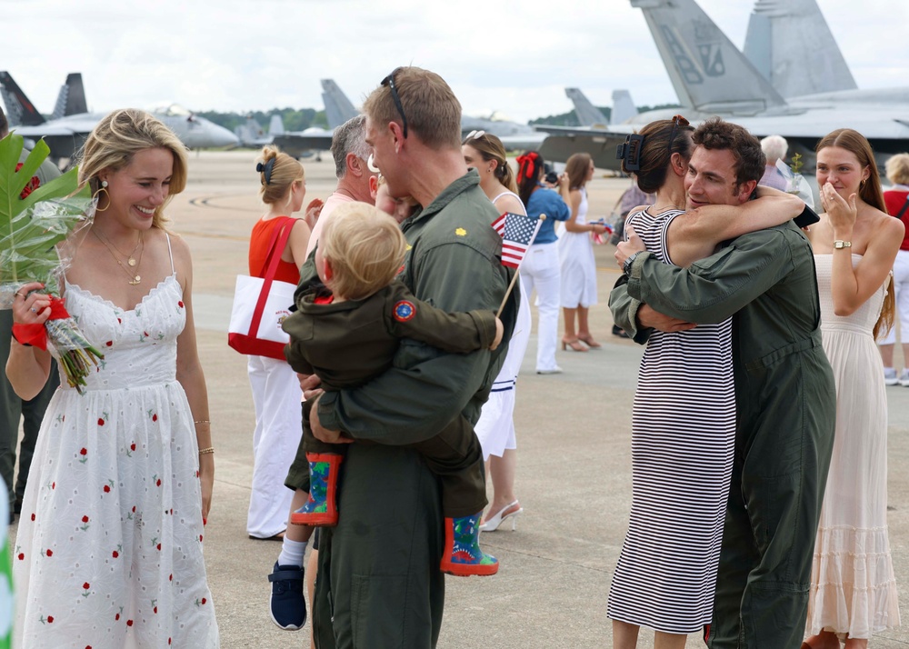 VFA-11 Returns Home From Deployment
