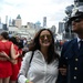 Coast Guard Silent Drill Team performs aboard USS Intrepid during Fleet Week New York