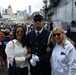 Coast Guard Silent Drill Team performs aboard USS Intrepid during Fleet Week New York