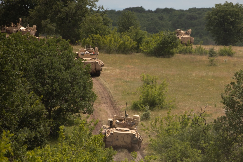 U.S. Soldiers Conduct Company STX During Balkan Sentinel