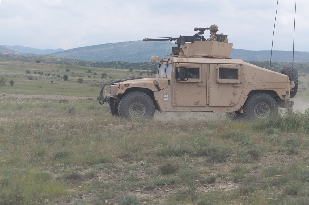 Vermont National Guard and the Hellenic army participate in Immediate Response 25 in Krivolak North Macedonia