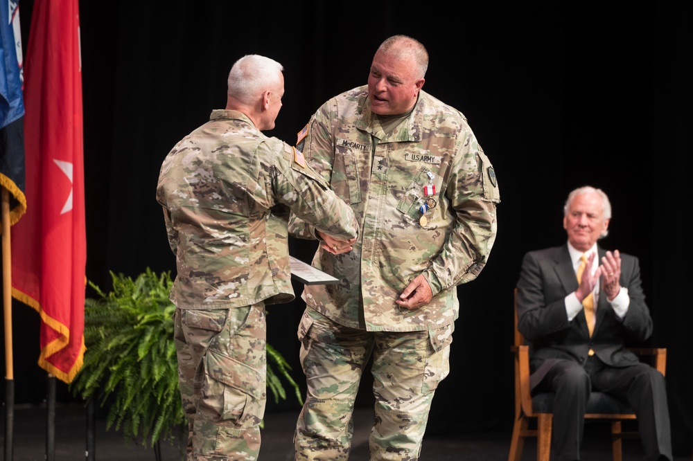 U.S. Army Maj. Gen. R. Van McCarty Retirement Ceremony