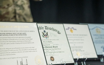 U.S. Army Maj. Gen. R. Van McCarty Retirement Ceremony