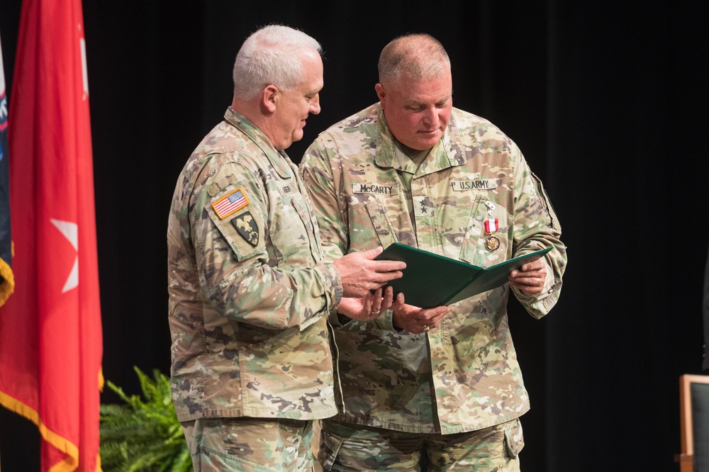 U.S. Army Maj. Gen. R. Van McCarty Retirement Ceremony
