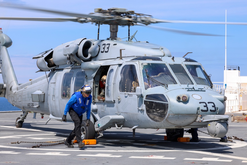 USNS Comfort Flight Operations