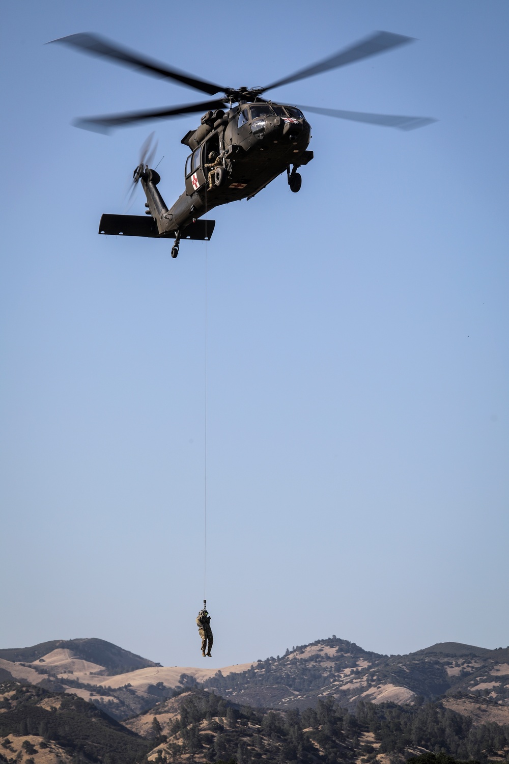 Casualty Hoist Training