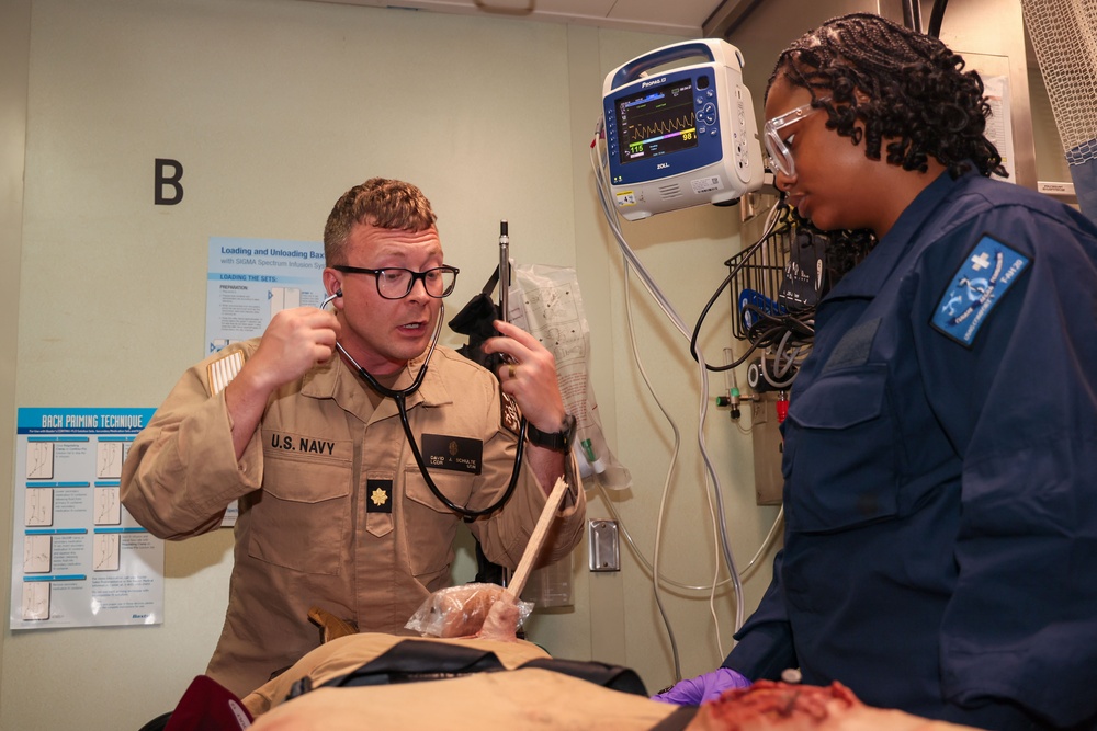 USNS Comfort Mass Casualty Exercise