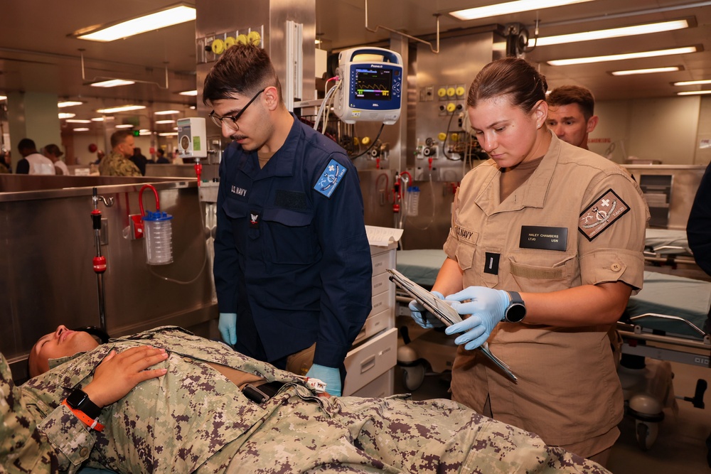 USNS Comfort Mass Casualty Exercise