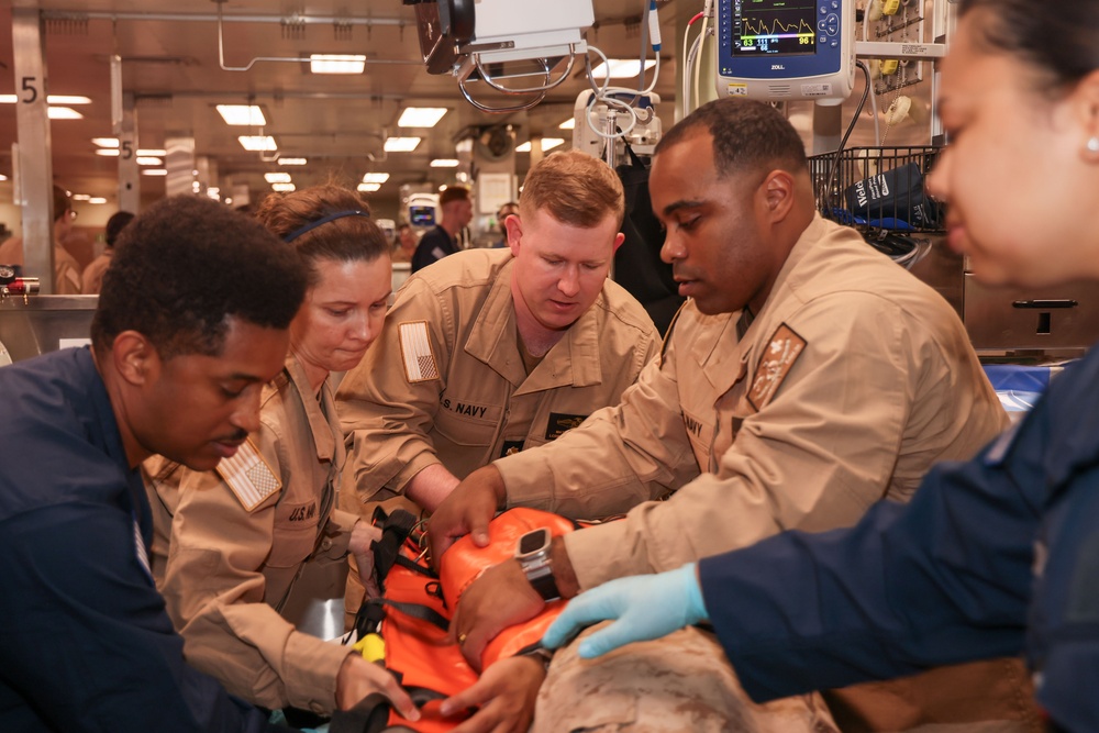 USNS Comfort Mass Casualty Exercise