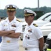 USS Gettysburg (CG 64) berths at Naval Weapons Station Yorktown after deployment