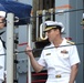 USS Gettysburg (CG 64) berths at Naval Weapons Station Yorktown after deployment