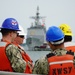 USS Gettysburg (CG 64) berths at Naval Weapons Station Yorktown after deployment