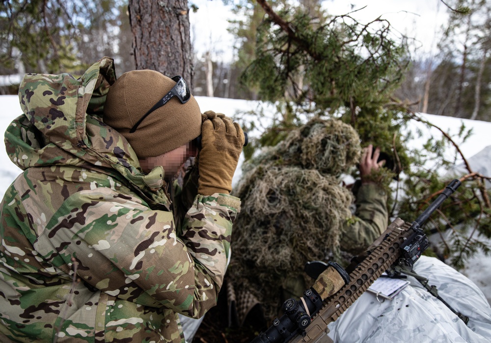20 SFG Soldiers Conduct Special Reconnaissance During Swift Response
