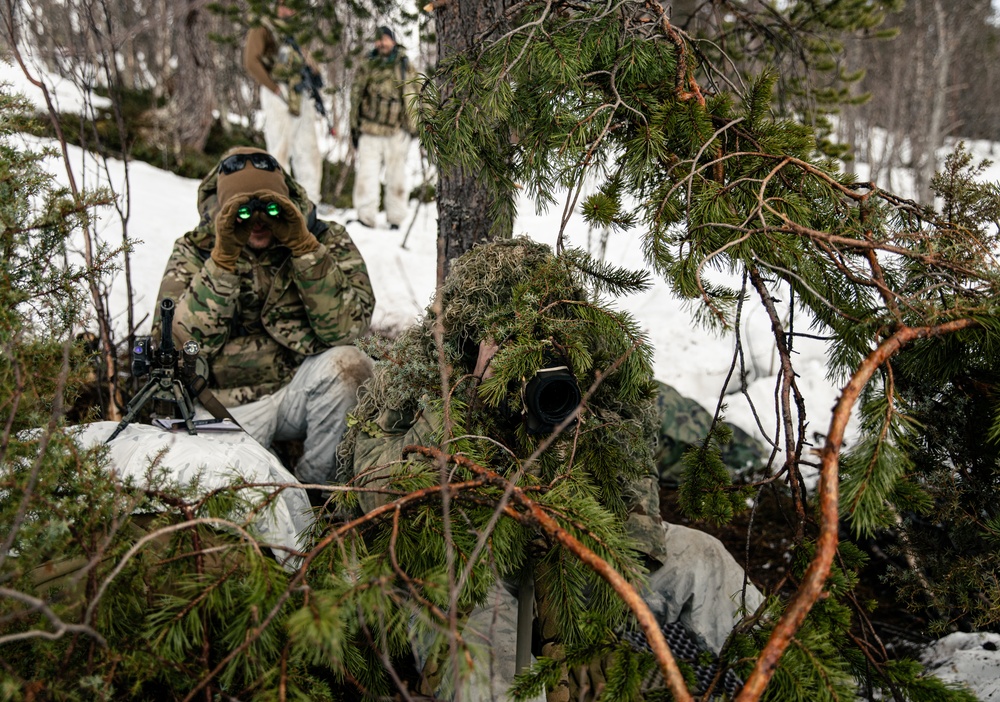 20 SFG Soldiers Conduct Special Reconnaissance During Swift Response