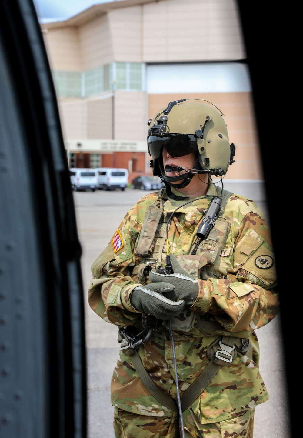 1-230th Assault Helicopter Battalion conducts flyover