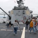 USS Mustin Conducts Port Visit in Astoria