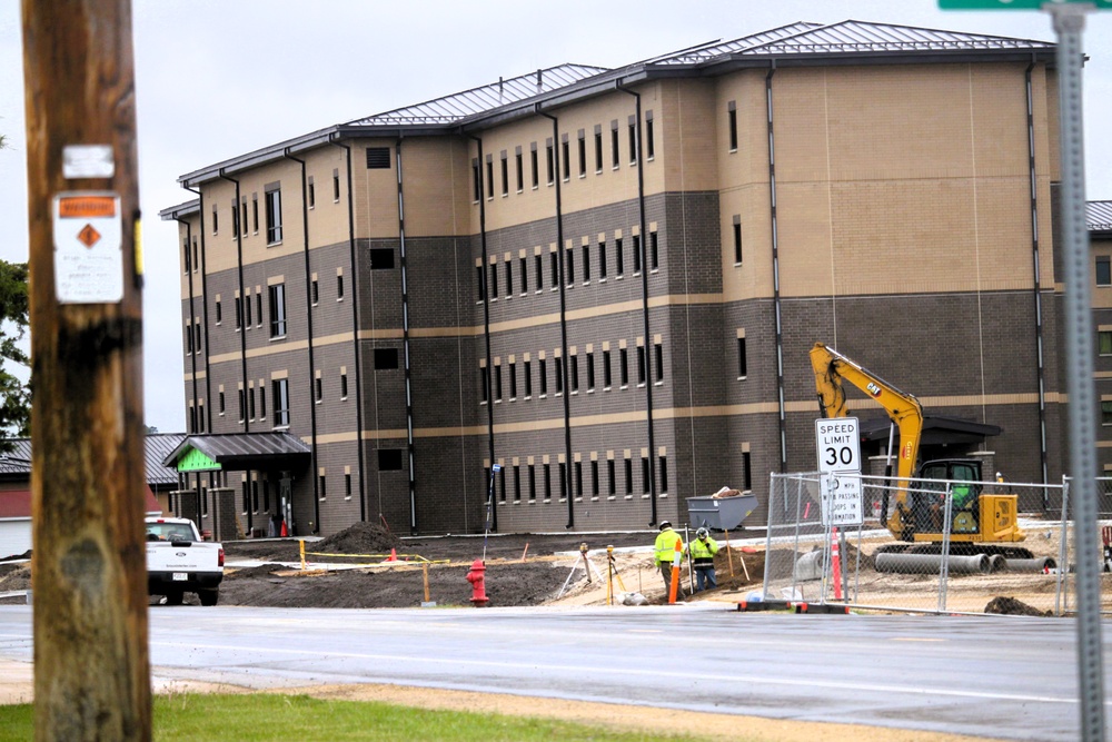 South Barracks Project at Fort McCoy surpasses 90 percent complete as June 2025 starts