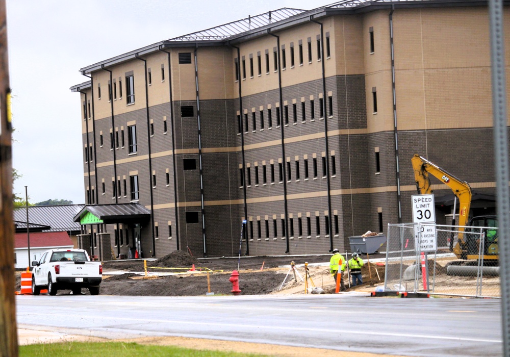 South Barracks Project at Fort McCoy surpasses 90 percent complete as June 2025 starts