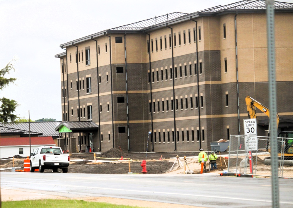 South Barracks Project at Fort McCoy surpasses 90 percent complete as June 2025 starts