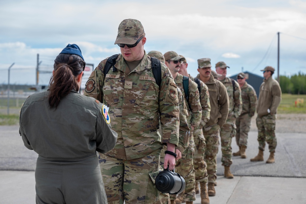JBER Airmen assigned to the 3rd Air Expeditionary Wing participate in exercise Tropic