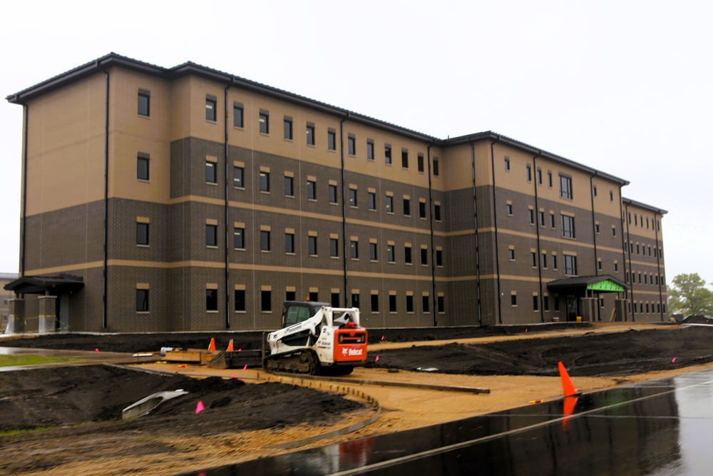 South Barracks Project at Fort McCoy surpasses 90 percent complete as June 2025 starts