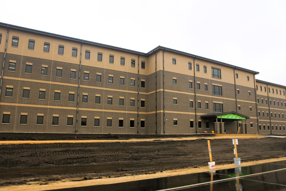 South Barracks Project at Fort McCoy surpasses 90 percent complete as June 2025 starts