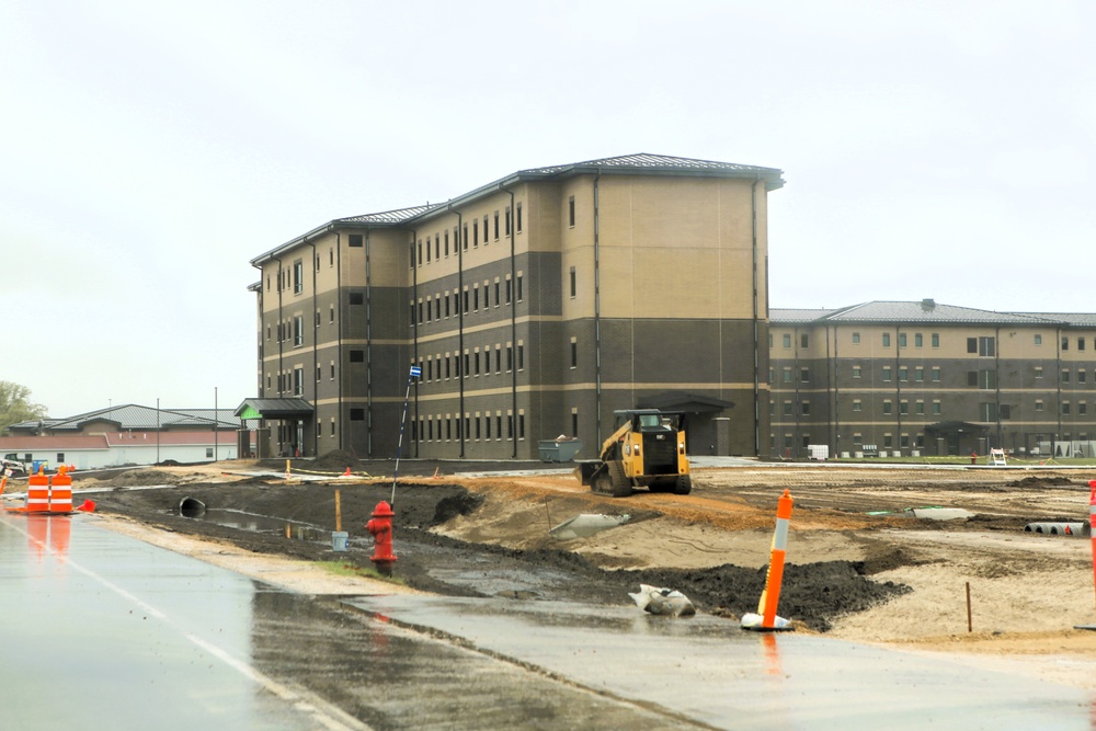 South Barracks Project at Fort McCoy surpasses 90 percent complete as June 2025 starts
