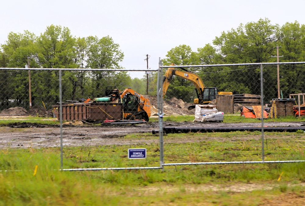 $55.75 million Collective Training Officers Quarters Project at Fort McCoy makes gains on construction as June 2025 begins