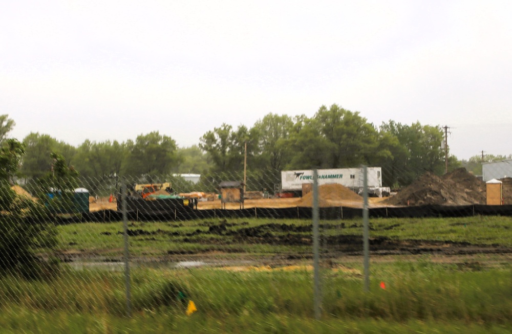 $55.75 million Collective Training Officers Quarters Project at Fort McCoy makes gains on construction as June 2025 begins