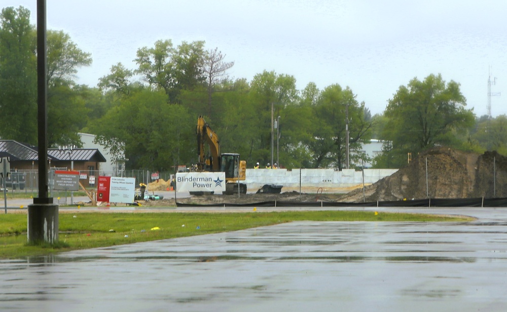 $55.75 million Collective Training Officers Quarters Project at Fort McCoy makes gains on construction as June 2025 begins