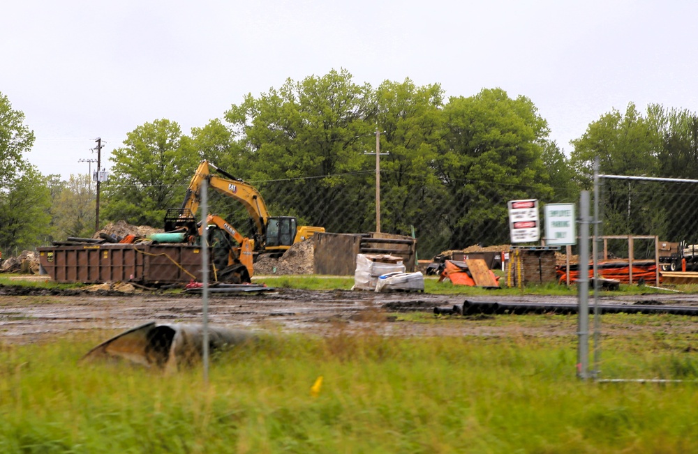 $55.75 million Collective Training Officers Quarters Project at Fort McCoy makes gains on construction as June 2025 begins