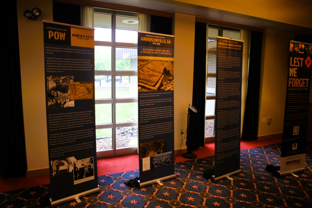 Wisconsin Challenge Academy supports traveling memorial display at Fort McCoy