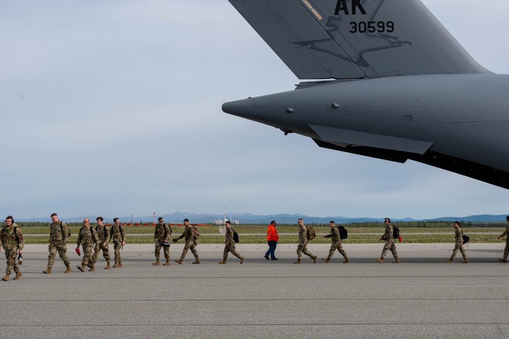 JBER Airmen assigned to the 3rd Air Expeditionary Wing participate in exercise Tropic