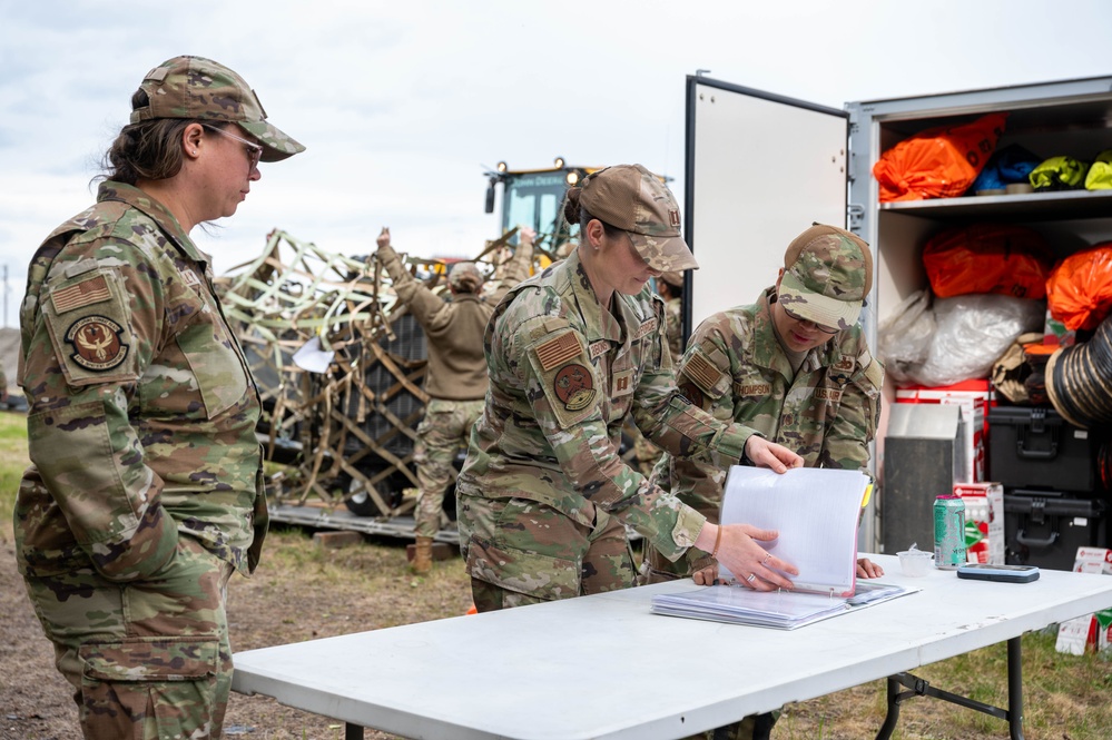 JBER Airmen assigned to the 3rd Air Expeditionary Wing participate in exercise Tropic