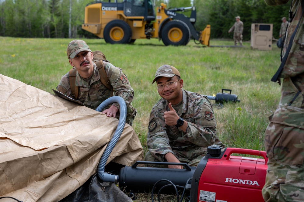 JBER Airmen assigned to the 3rd Air Expeditionary Wing participate in exercise Tropic